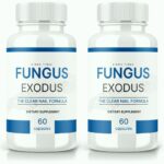 (2 Pack) Fungus Exodus Pills to Combat Toenail Fungus and Restore Nail Health