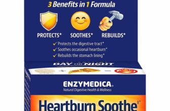 CHOOSE ONE: Enzymedica Heartburn Soothe 42 OR 90 Chews