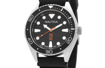 Nautica N83 Sporty Quartz Black Dial Men’s Watch NAPFWF113