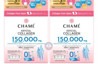 Chame Krystal Collagen Type II with High Vitamin C – 2 Boxes Set (60 Sachets)