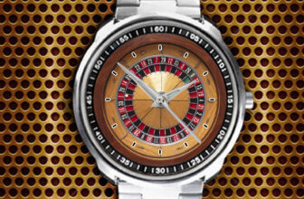 Rare Gift  – Casino ROULETTE Wheel CASINO Model Sport Watch