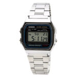 Casio A-158W Retro Mens Digital Watch Unisex New A158 Silver