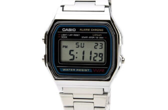 Casio A-158W Retro Mens Digital Watch Unisex New A158 Silver