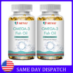 2X Omega 3 Fish Oil Capsules Triple Strength Joint Support 3600 mg EPA & DHA