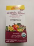 Country Life Women’s Real Food Organic Multivitamin 60 Chewable Exp. 12/2025