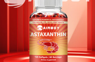 Astaxanthin 12mg – Eye, Heart Health, Anti-oxidation, Anti-aging, Immune Support