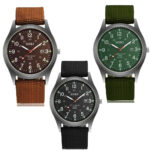 HOT Military Army Mens Date Canvas Strap Analog Quartz Sports Wrist Watch Gift