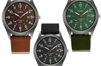 HOT Military Army Mens Date Canvas Strap Analog Quartz Sports Wrist Watch Gift