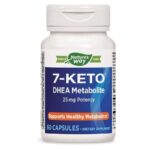 Nature’s Way 7-KETO DHEA Metabolite, 25 mg Potency – 60 Capsules NEW SEALED