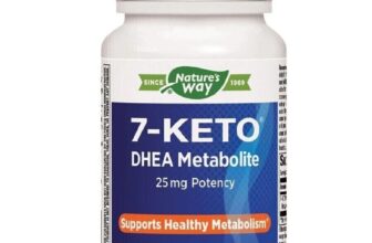 Nature’s Way 7-KETO DHEA Metabolite, 25 mg Potency – 60 Capsules NEW SEALED