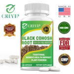 Black Cohosh Root Capsules 540mg- Menopause, PCOS, Estrogen Metabolism & Balance