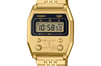 CASIO A1100G-5VT A1100G A1100 VINTAGE GOLD DIGITAL WATCH