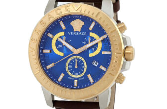 Versace Chronograph Quartz Blue Dial Men’s Watch VE2E00221