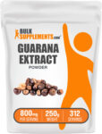 BulkSupplements Guarana Extract – Boost Energy Naturally – 1000mg Per Serving