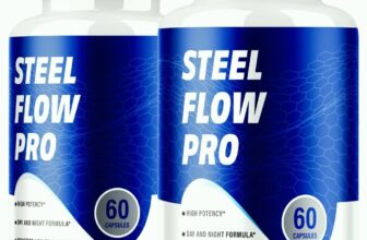 (2 Pack) Steel Flow Pro for Men to Support Prostate Health and Urinary Functions