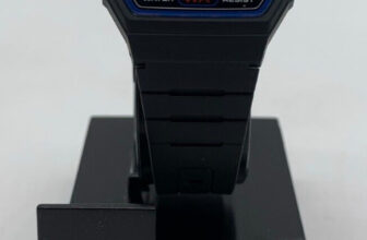 Casio F91W-1 593,   Watch, Black Resin Strap, Alarm