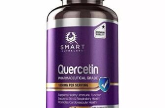 Quercetin 1000mg, 180 Capsules,Supports Immune System, Heart Health, Antioxidant