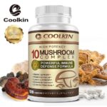 10 Mushroom Complex – Lions Mane – Focus & Memory, Nootropic Brain Booster