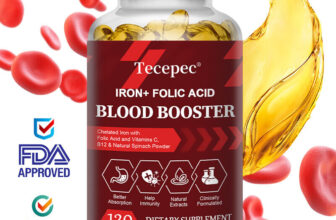 Iron + Folic Acid – Boosts Energy, Haemoglobin and Immunity – Blood Booster