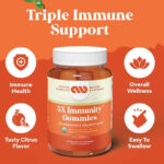 Vegetarian Organic  Support Gummies – D3 Zinc and Vitamin C Gummies