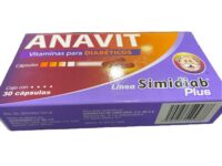 ANAVIT Vitamins Box With 30 Capsules – Simidiab Plus Line Free-Ship