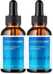 Cerebrozen Tinnitus Ear Drops Brain Health Support Supplement Serum – ( 2 Pack )