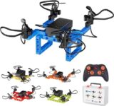 Mini dron para niños y principiantes, kits creativos de construcción de drones.