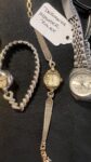 Watch lot parts / untested, Citizen Gruen 10k rgp & Dials Girard Perregaux Seiko