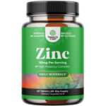 Halal Zinc Supplement 50 mg – Zinc Immune System Booster and Natural Zinc