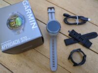 Garmin Approach S70 Gray 42mm Gray Exc. Cond. w/ extra Garmin strap & protector