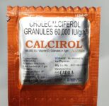 20 x CALCIROL GRANULES Cholecalciferol IP 60,000 IU Excipients 1gm each For Bone