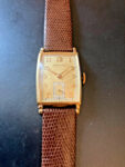 Hamilton Mens 10k Yellow Gold Filled Mechanical Wristwatch Watch 1940’s Runs