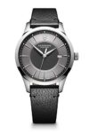 NEW VICTORINOX Alliance Men’s 241804 Silver Swiss Quartz Watch MSRP $460