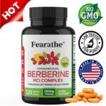 BERBERINE HCI COMPLEX CAPSULES- Digestive Support* RELIEVE BLOATING