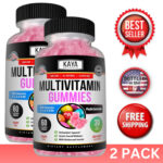 (2 Pack) Multi Vitamin Gummy, 60 Count, Vitamin A, C & E, Zinc & Vitamin B-12