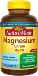 Nature Made Magnesium Citrate 250 mg per serving, Magnesium Supplement for