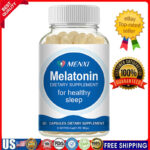 Melatonin Capsules，RELAXIUM SLEEP – Dietary Supplement for Better Sleep 60 Caps