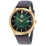 Orient Bambino Version 4 Automatic Green Dial Men’s Watch FAC08002F0