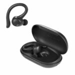 onn Bluetooth Wireless Headphones with Charging Case Black (AAABLK100024301)™