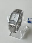 Casio AQ-230A-7DMQ Silver Resin Case with Silver Stainless Steel Band, Unisex…