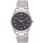 CASIO GENERAL MTP-V001D-1BUDF-P SILVER STAINLESS STEEL MEN WATCH