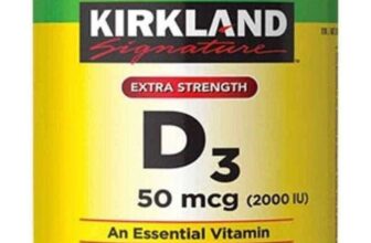 Kirkland Signature Extra Strength VITAMIN D3 2000 IU (50mcg) 600 ct