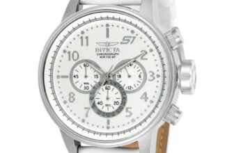 Invicta S1 Rally Chronograph Quartz White Dial Men’s Watch 24083