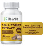 Balance Breens DGL Licorice Supplement – Healthy Digestion/GUT – 200 Capsules