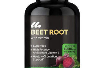 1000mg beetroot vitamin E supplement, 60 capsules