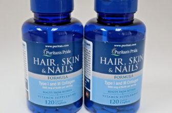 Puritan’s Pride Hair, Skin & Nails Formula 2pack 120 caplets each – NEW