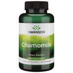 Swanson Chamomile Stress Support – Made with German Chamomile Flower – Herbal…