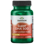 Swanson Super Dha 500 from Food-Grade Calamari 500 mg 30 Softgels