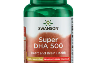 Swanson Super Dha 500 from Food-Grade Calamari 500 mg 30 Softgels