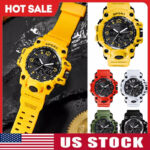 SMAEL Mens Waterproof Watch Sport Military Analog Quartz Digital Wrist Watches